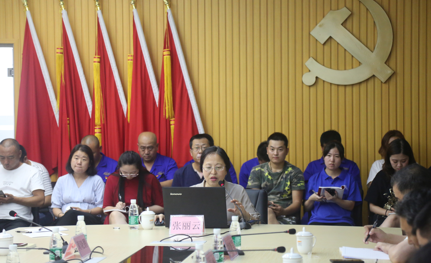 連石化工黨員參加高新園區(qū)“不忘初心，牢記使命”主題教育黨課
